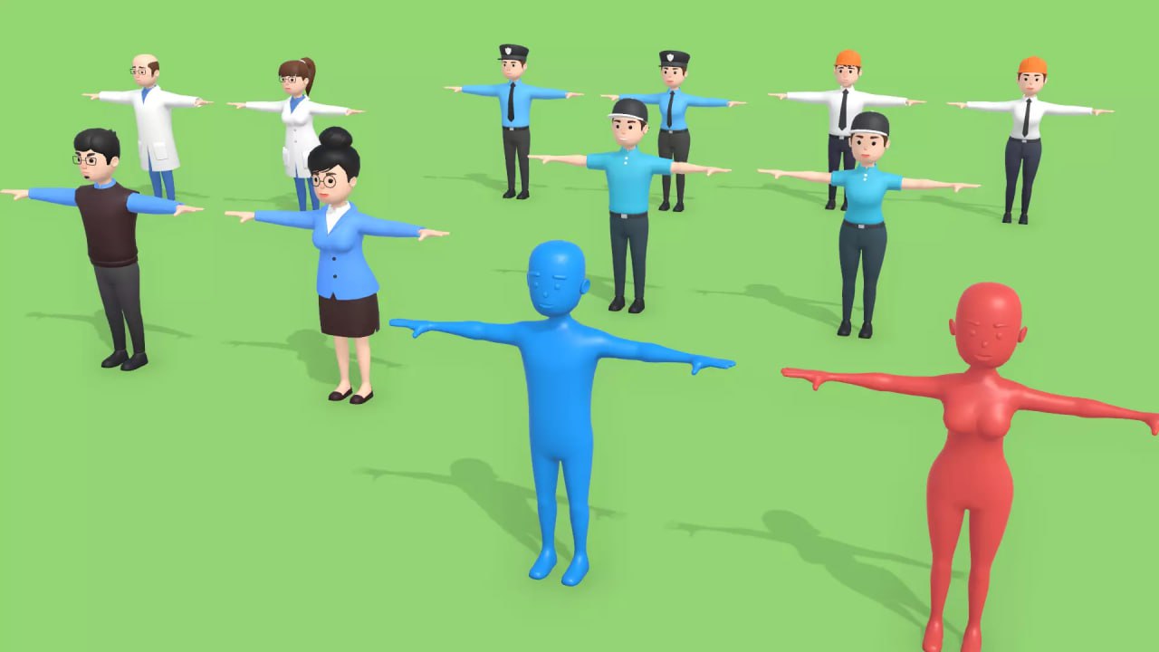 HYPER CASUAL CHARACTERS VOLUME 3 - ACTIVITIES📱 - изображение 2